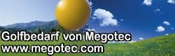Golfbedarf von Megotec.com